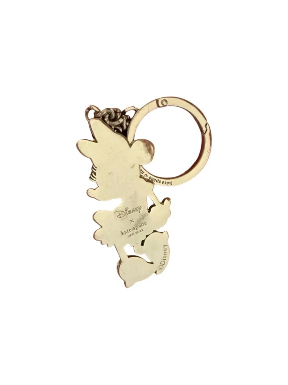 KATE SPADE x DISNEY MINNIE MOUSE KEYCHAIN BAGCHARM